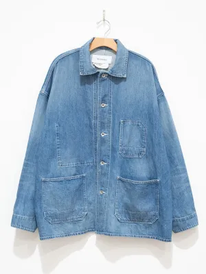Relaxed Work Jacket - Indigo