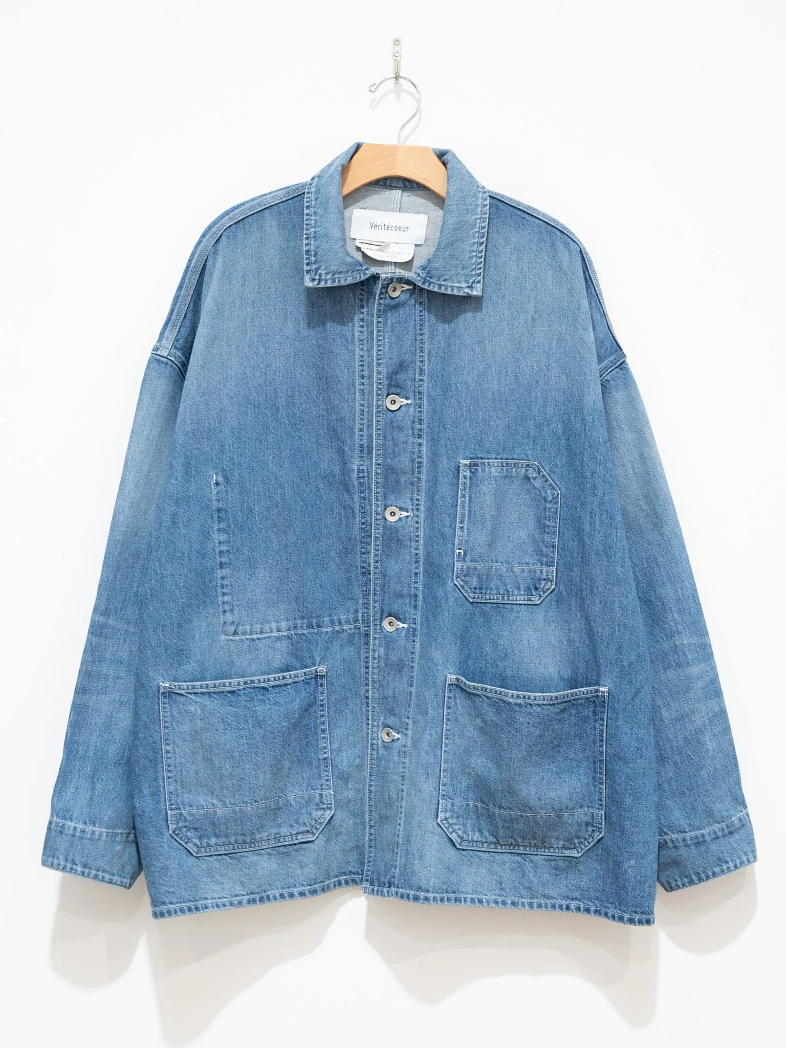 Relaxed Work Jacket - Indigo