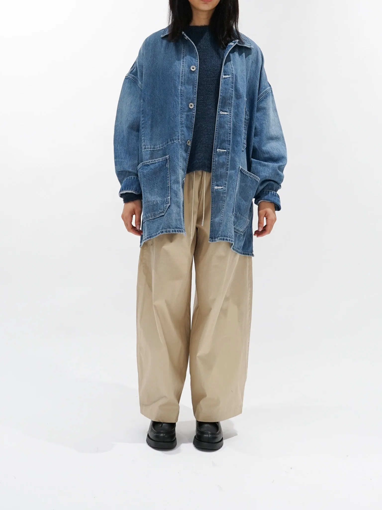 Relaxed Work Jacket - Indigo