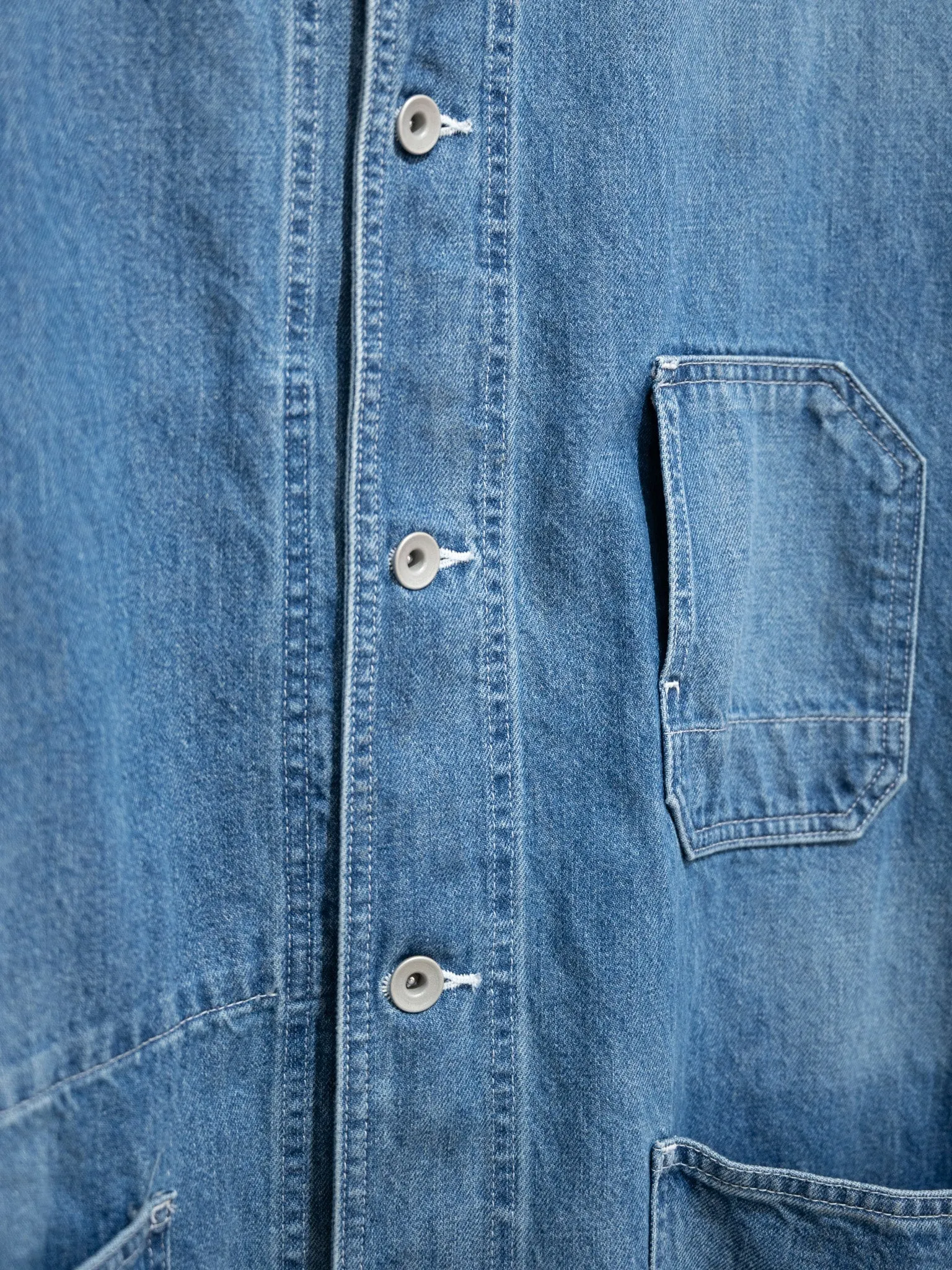 Relaxed Work Jacket - Indigo