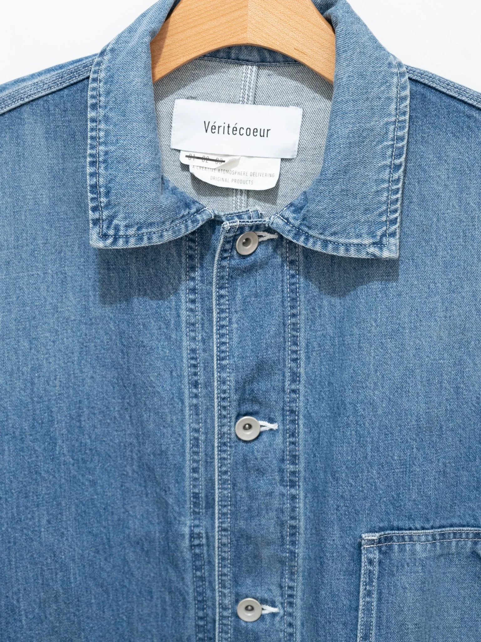 Relaxed Work Jacket - Indigo