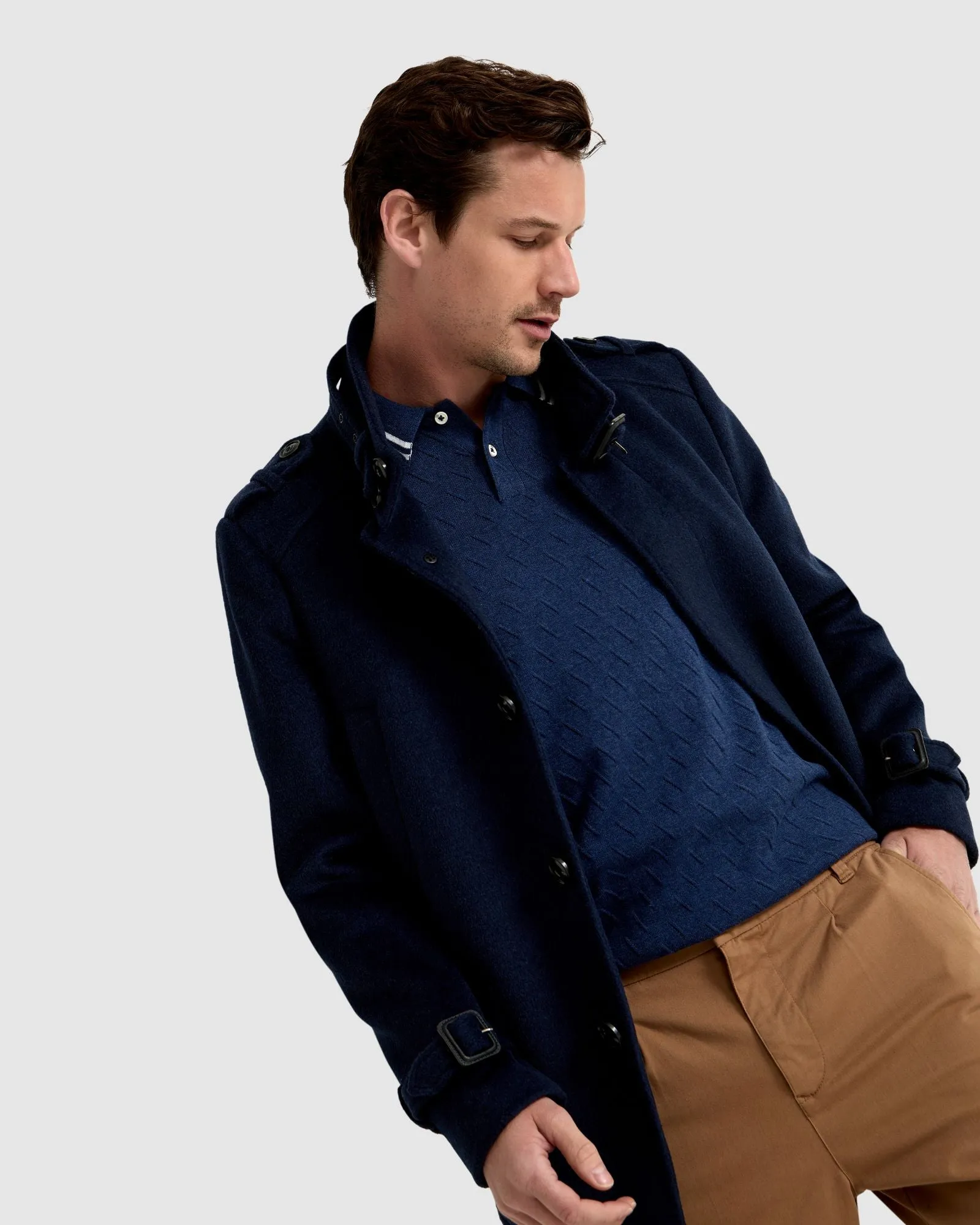 Roger Wool Rich Overcoat