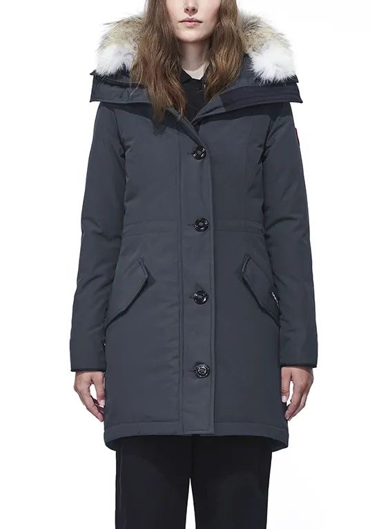 Rossclair Parka Ink Blue - Womens