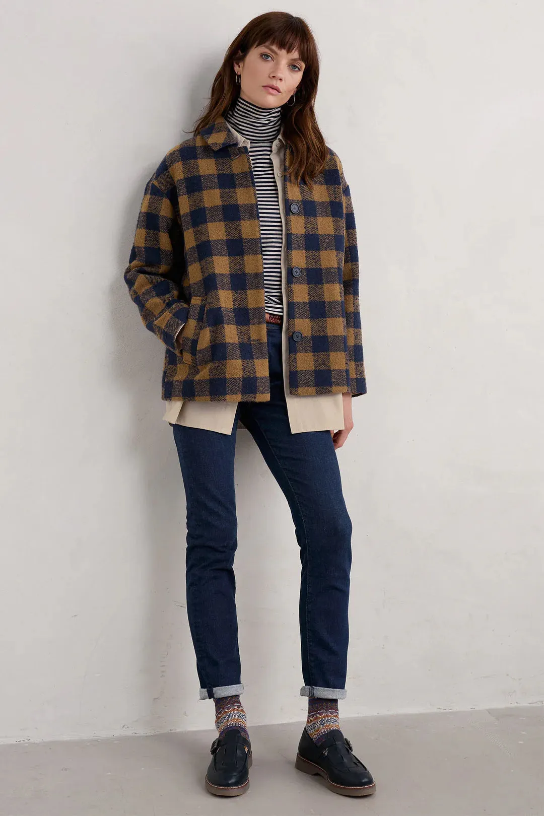 Seasalt Beamwind Coat - Maritime