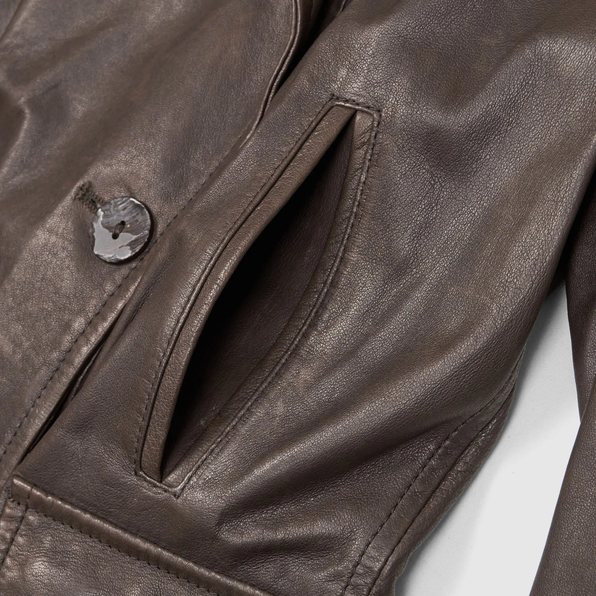 Stewart Ladies Peacoat Leather Jackets