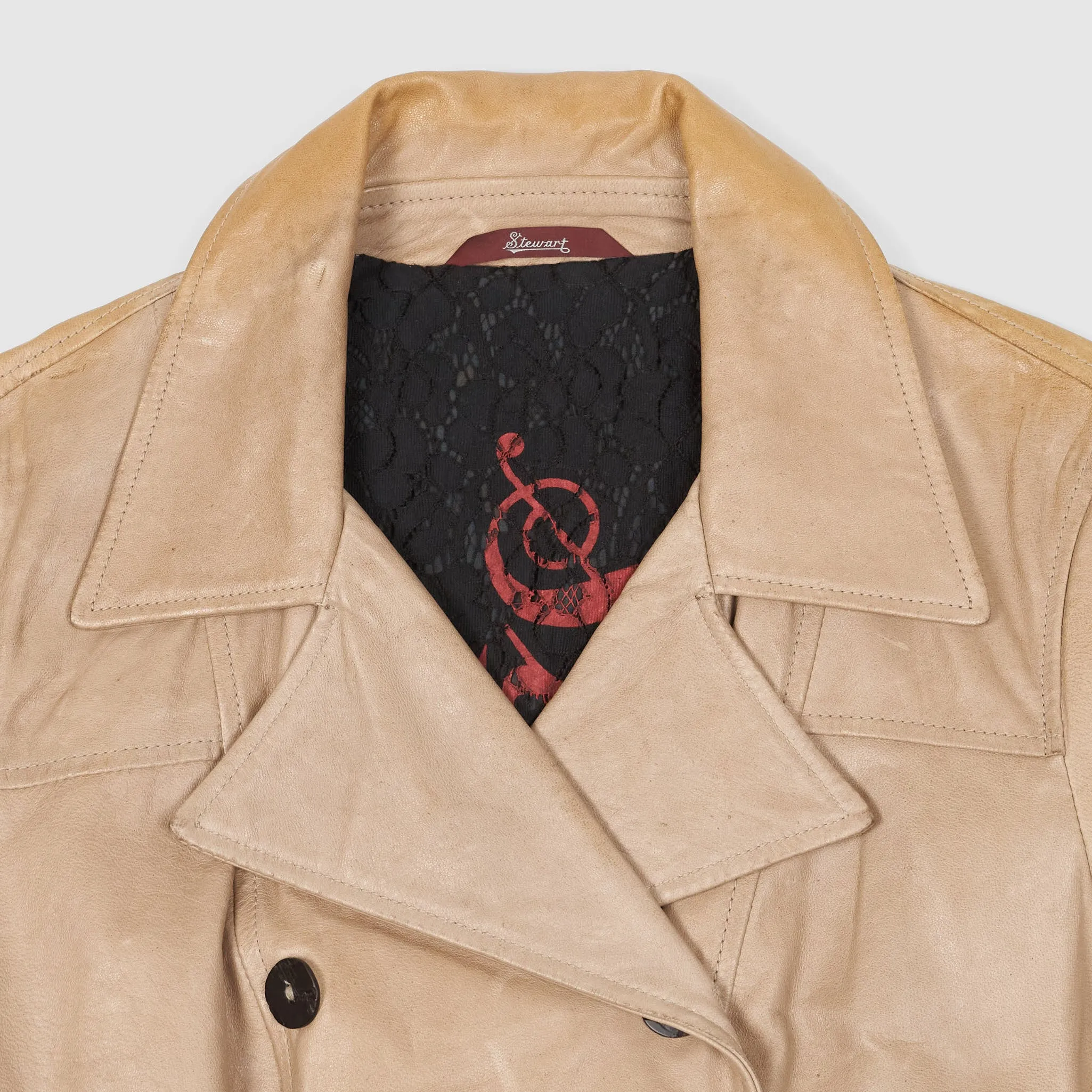 Stewart Ladies Peacoat Leather Jackets