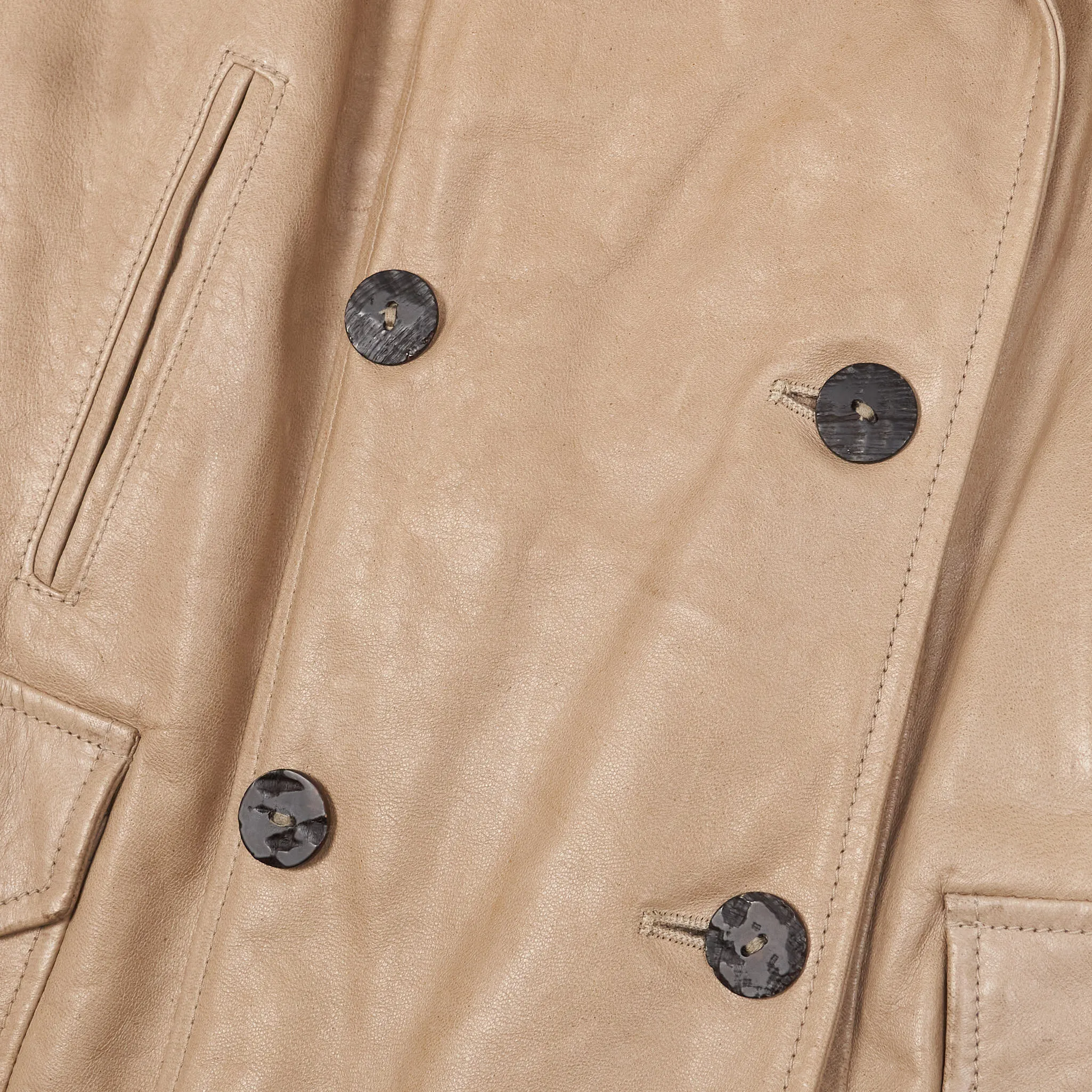 Stewart Ladies Peacoat Leather Jackets
