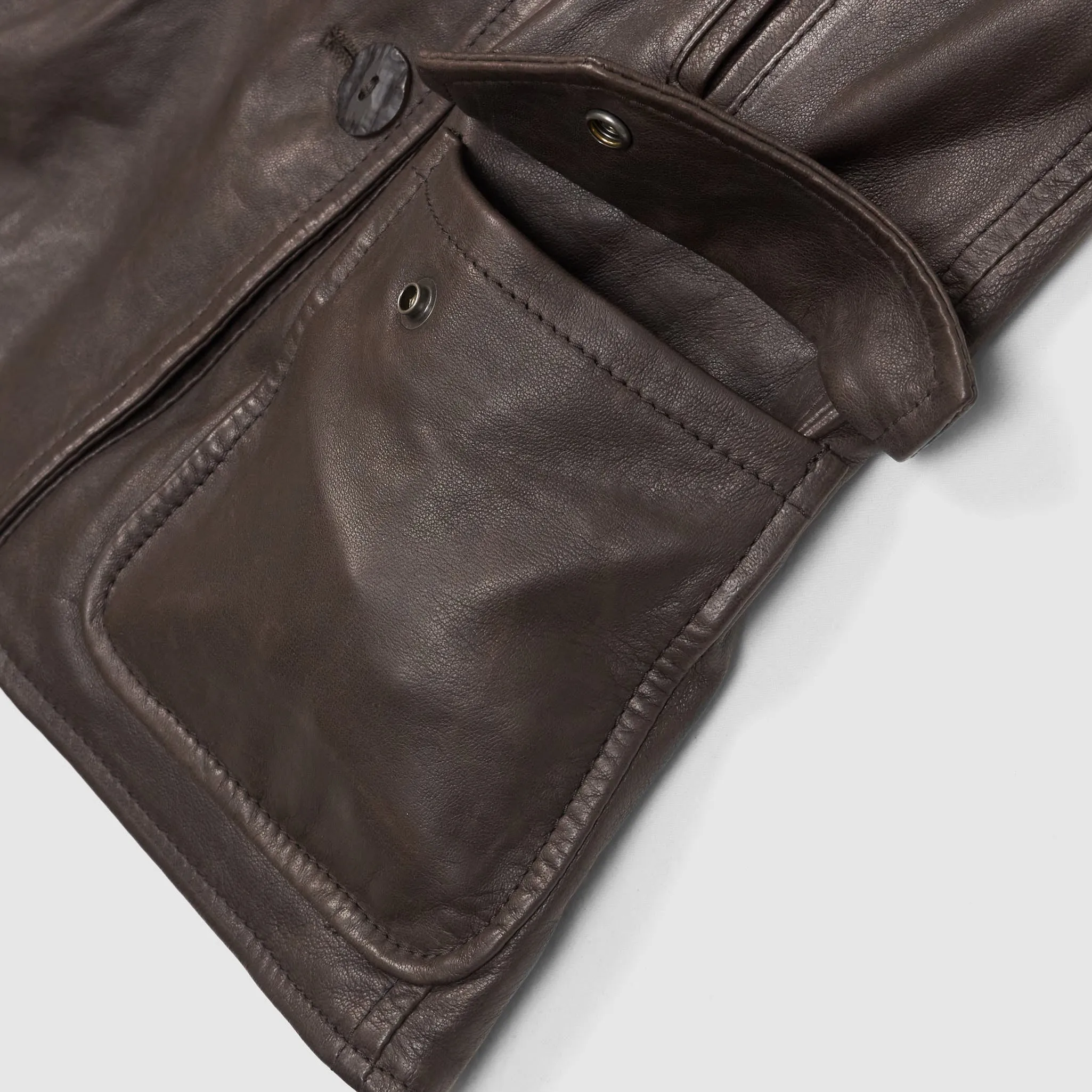 Stewart Ladies Peacoat Leather Jackets