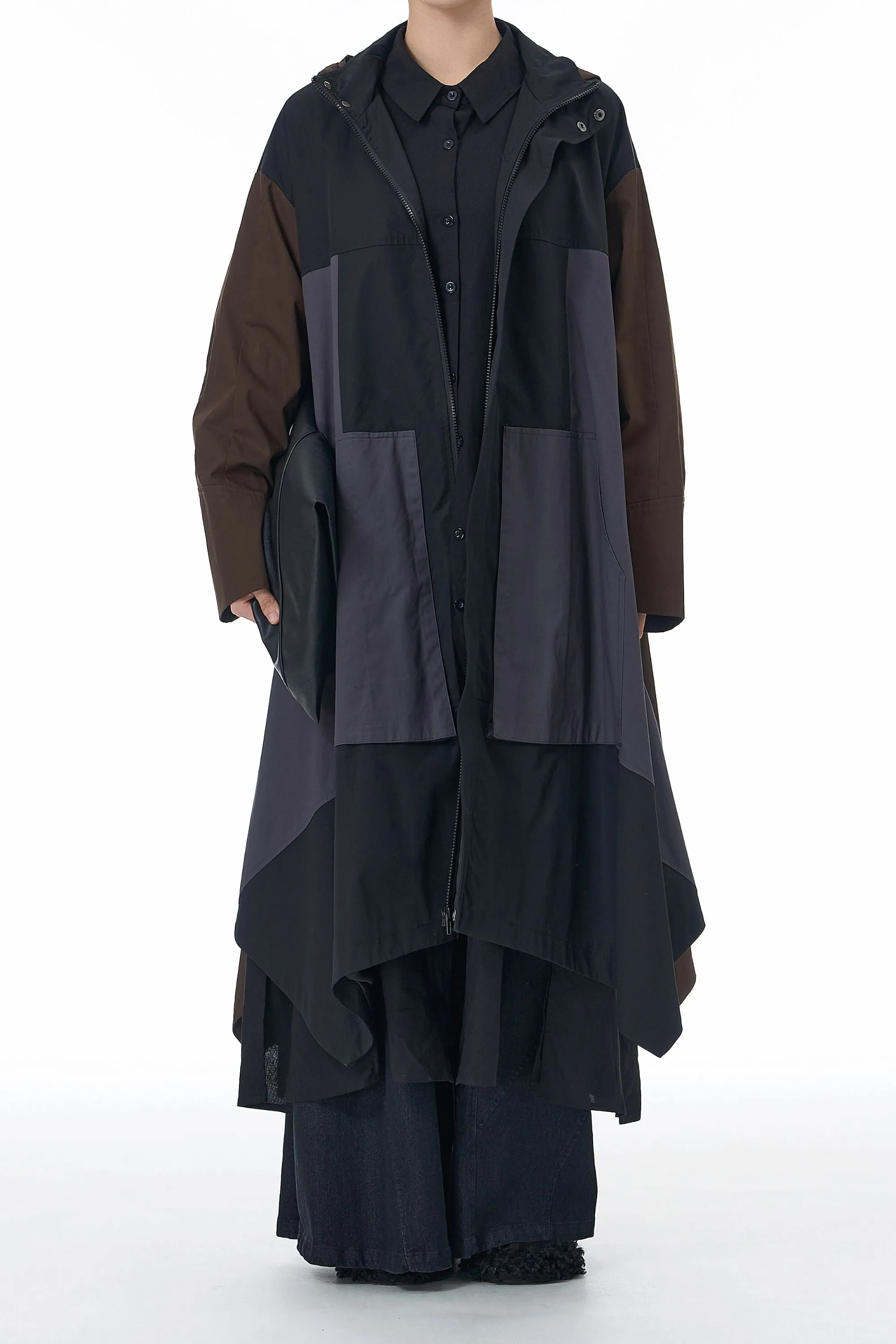 Street Zip Trench Coat
