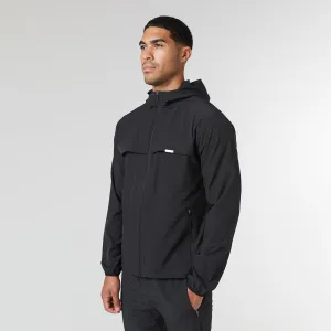Stretch Tech Windbreaker | Black