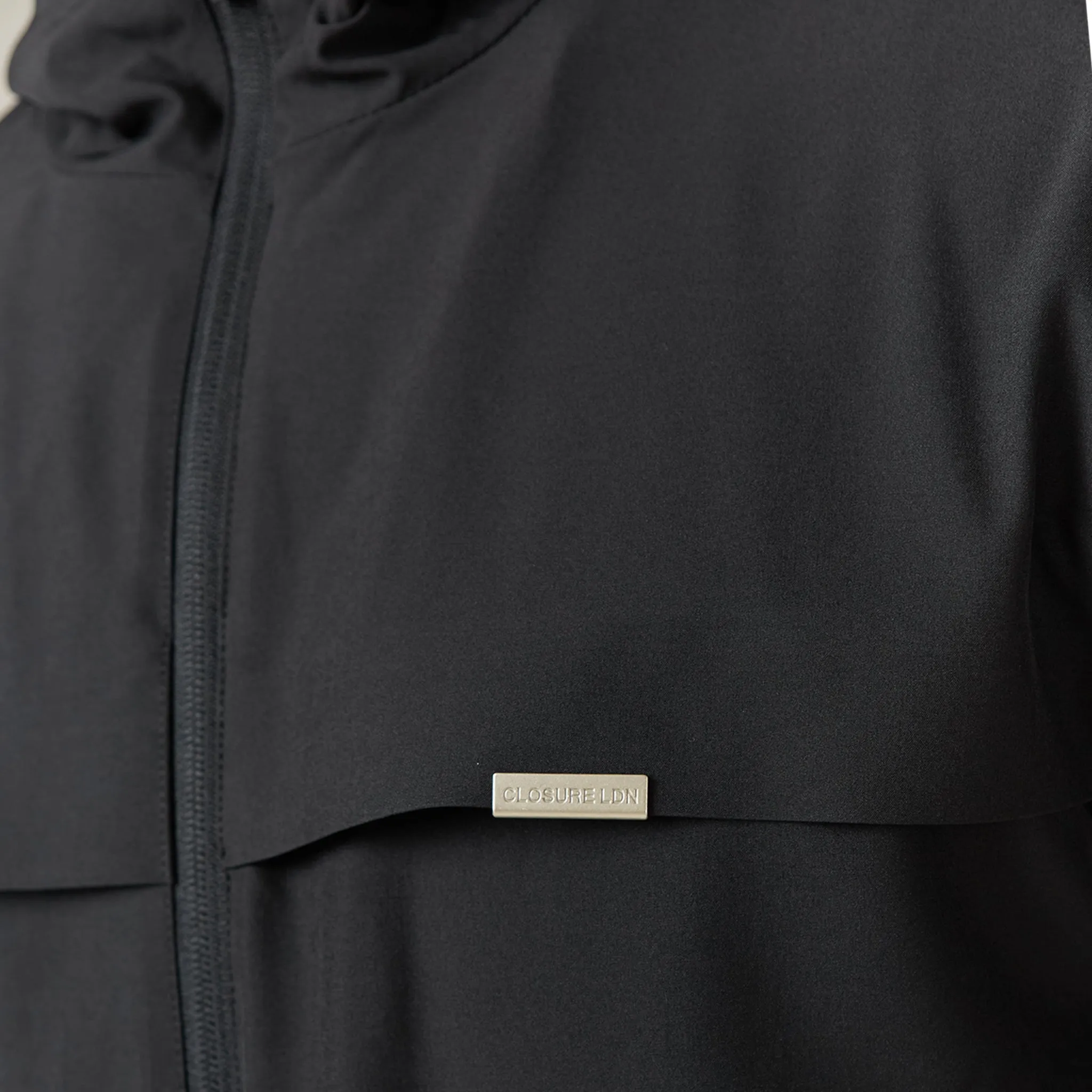 Stretch Tech Windbreaker | Black