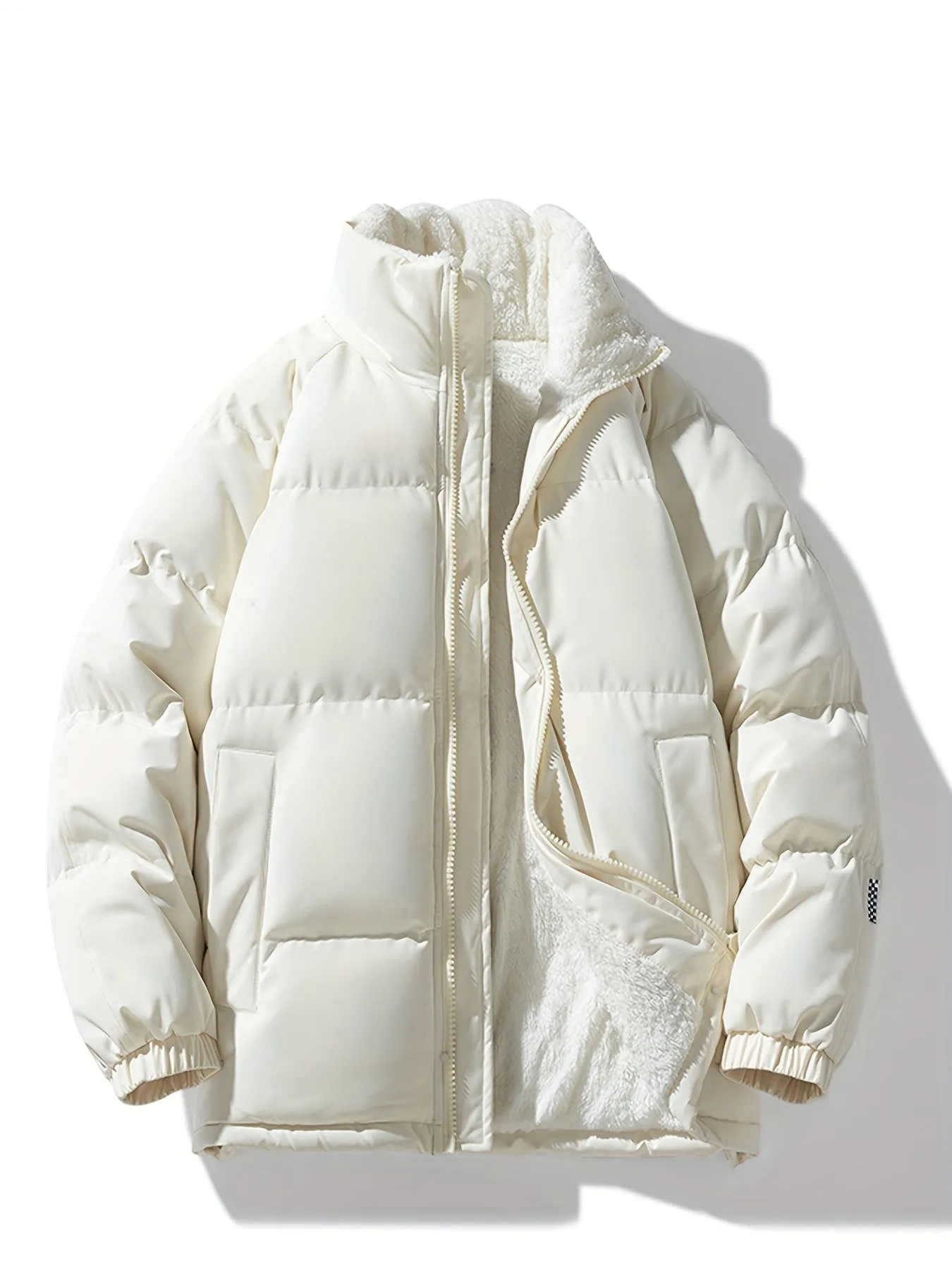 Stylish Warm Fleece Puffer Winter Jacket for Women | Ideal for Winter