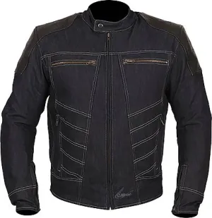 WEISE Fury Denim and Leather Jacket