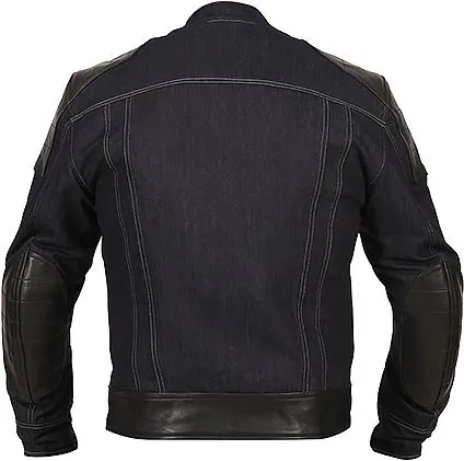 WEISE Fury Denim and Leather Jacket