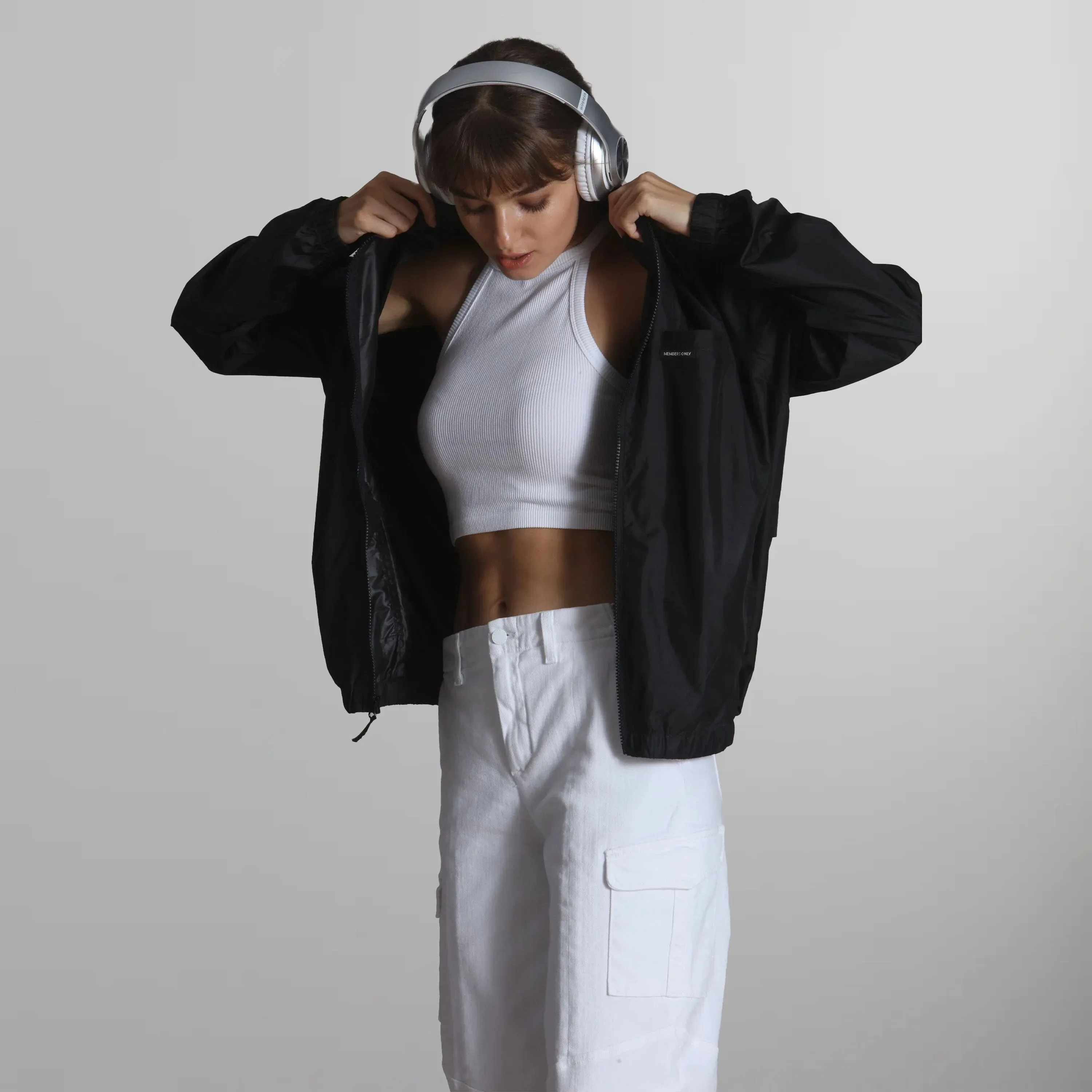 Women's Windbreaker Oversized Packable Jacket