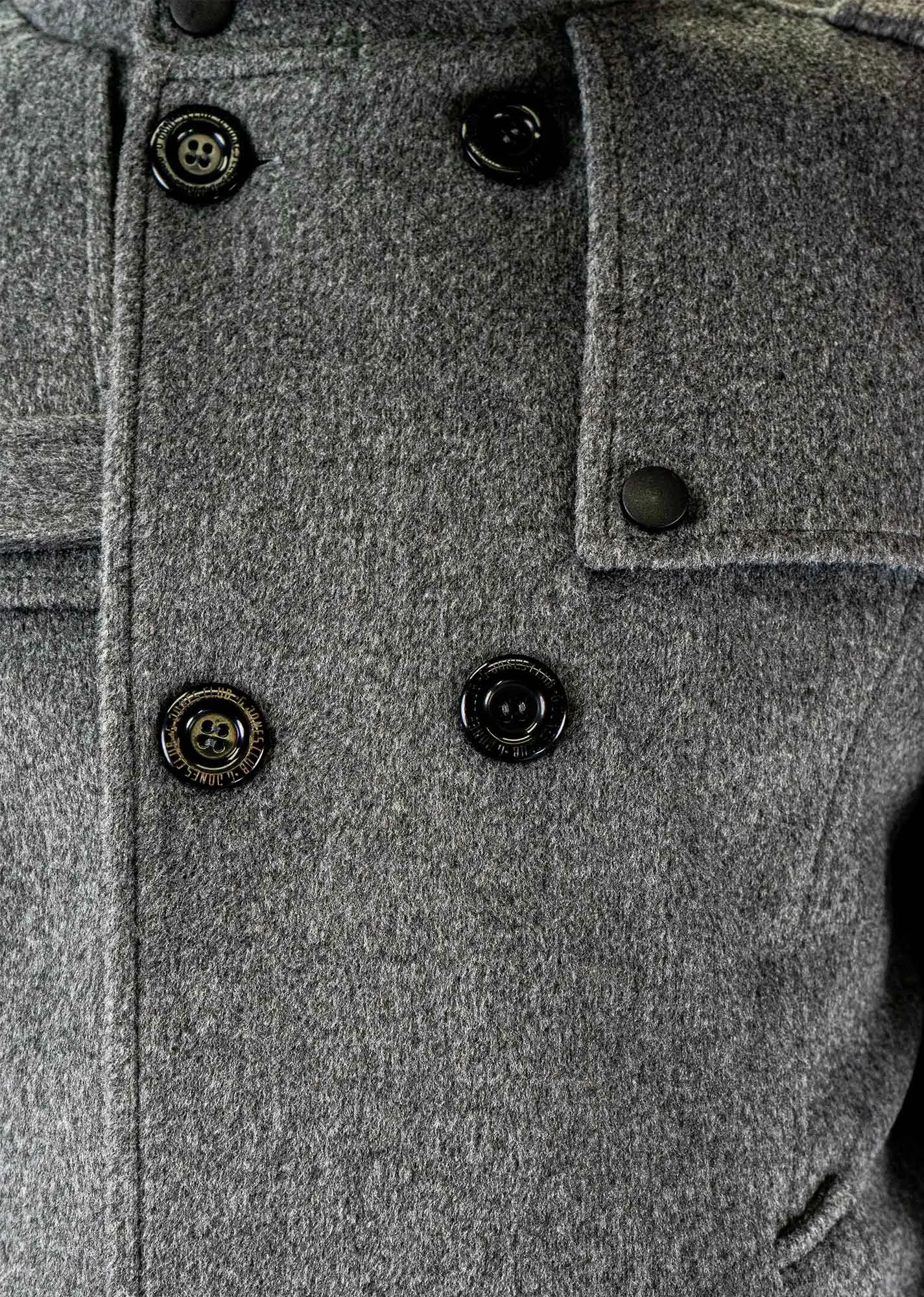 Wool & Cashmere Blend Peacoat