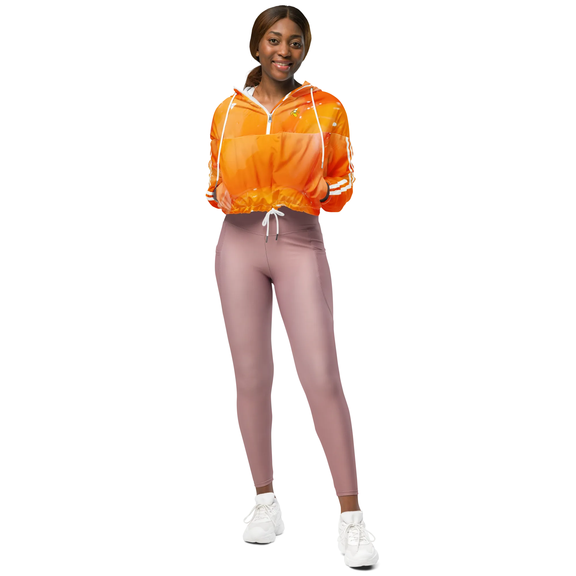 Yolked Women’s cropped windbreaker